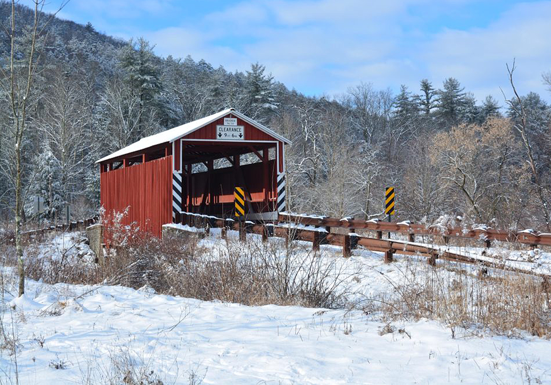 Winter - Beautiful Time to Visit and Photograph PA Covered Bridges